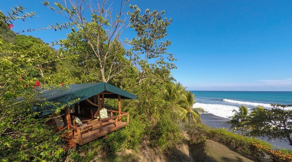 La Leona Eco Lodge Carate Exterior photo