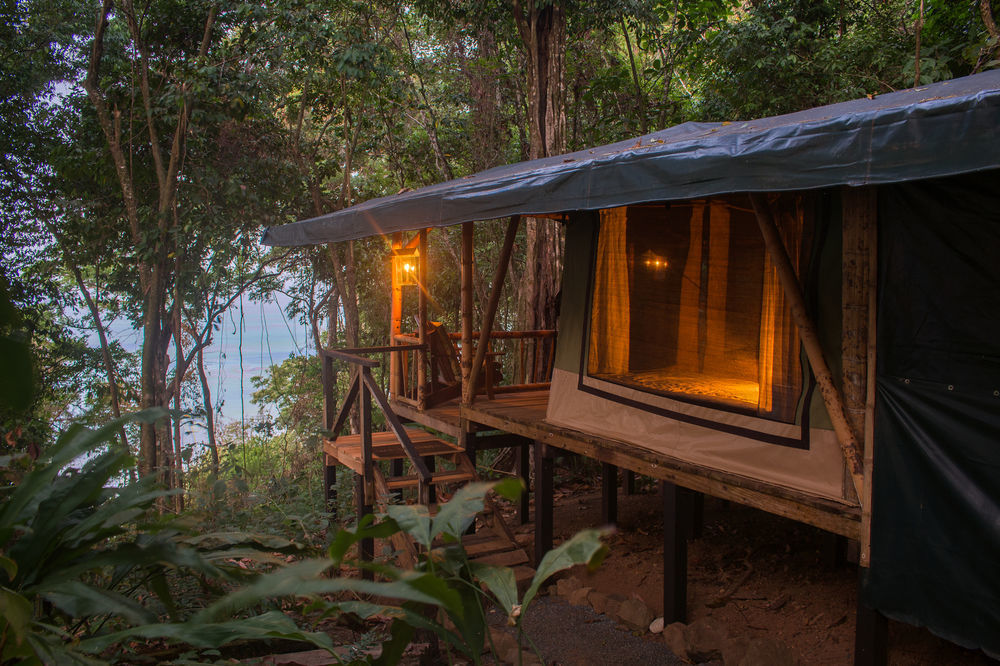 La Leona Eco Lodge Carate Exterior photo