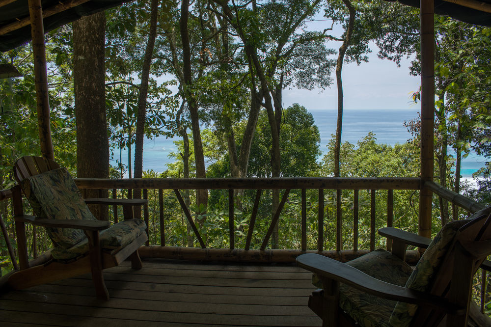 La Leona Eco Lodge Carate Exterior photo