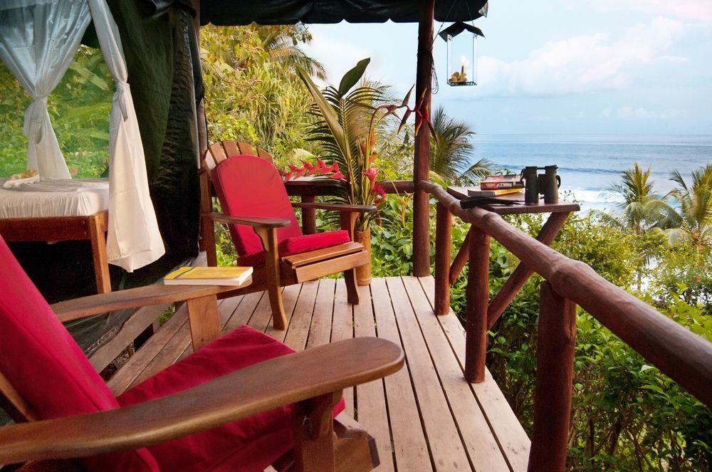 La Leona Eco Lodge Carate Exterior photo